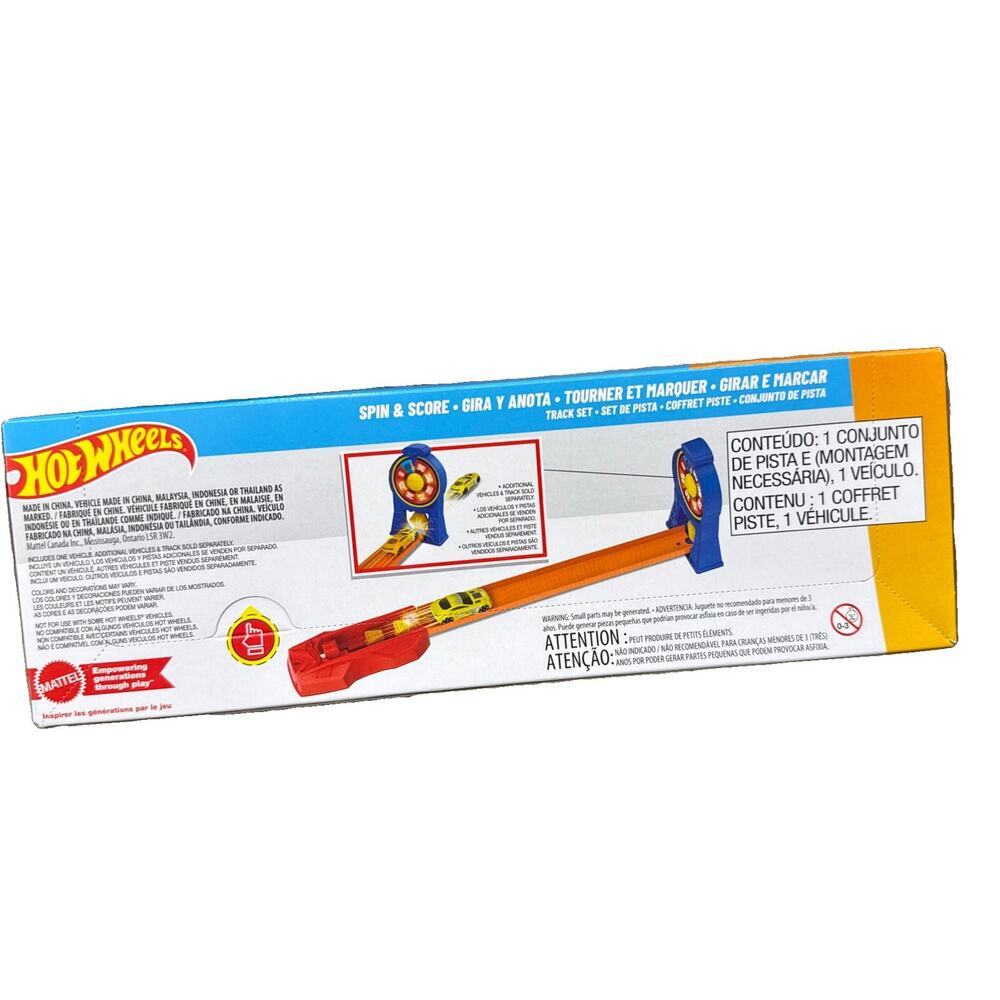 Mattel Hot Wheels Action Spin & Score Track Set FTH79 - Picture 2 of 2